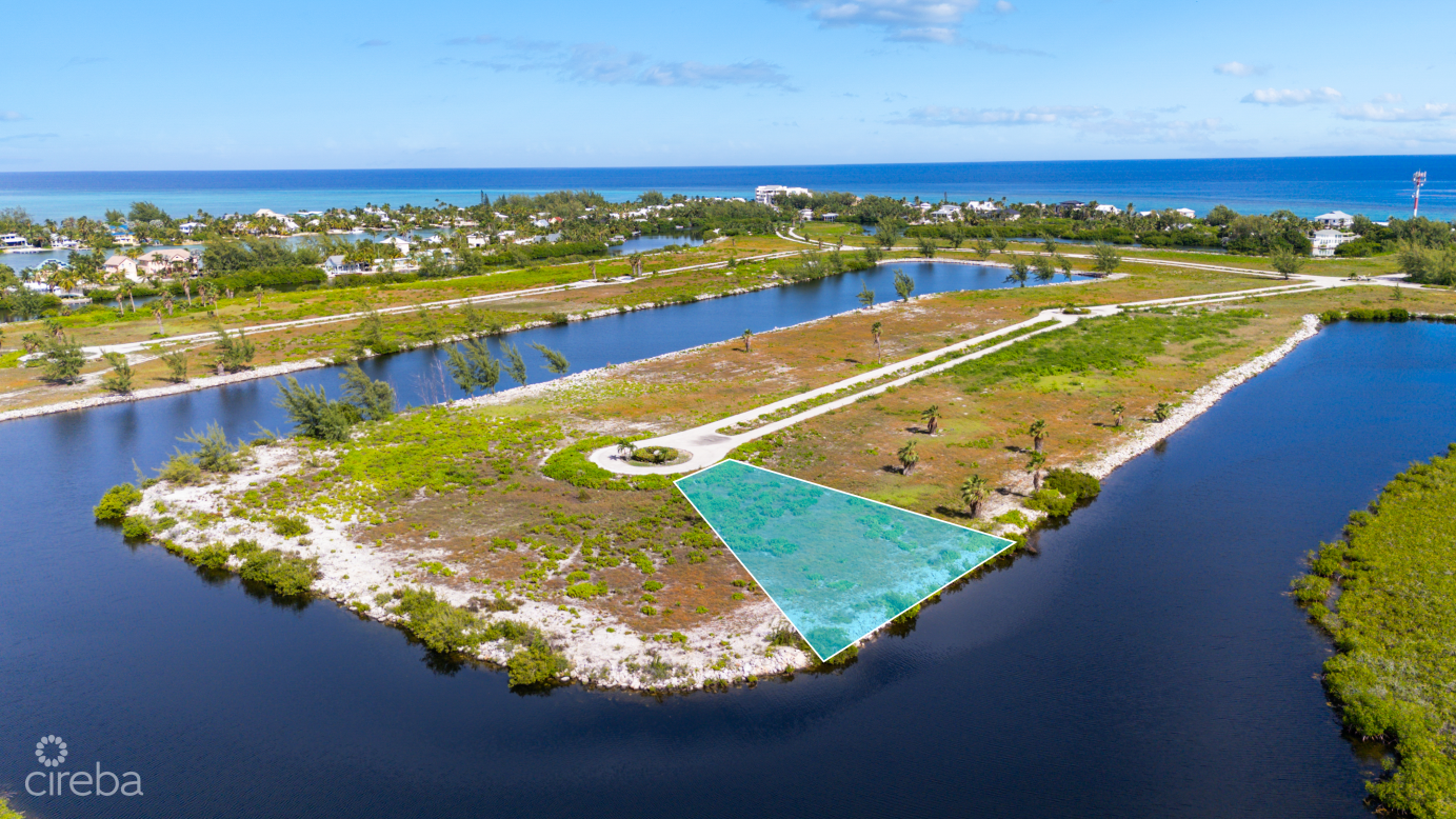 Peaceful Rum Point Canal Front Lot