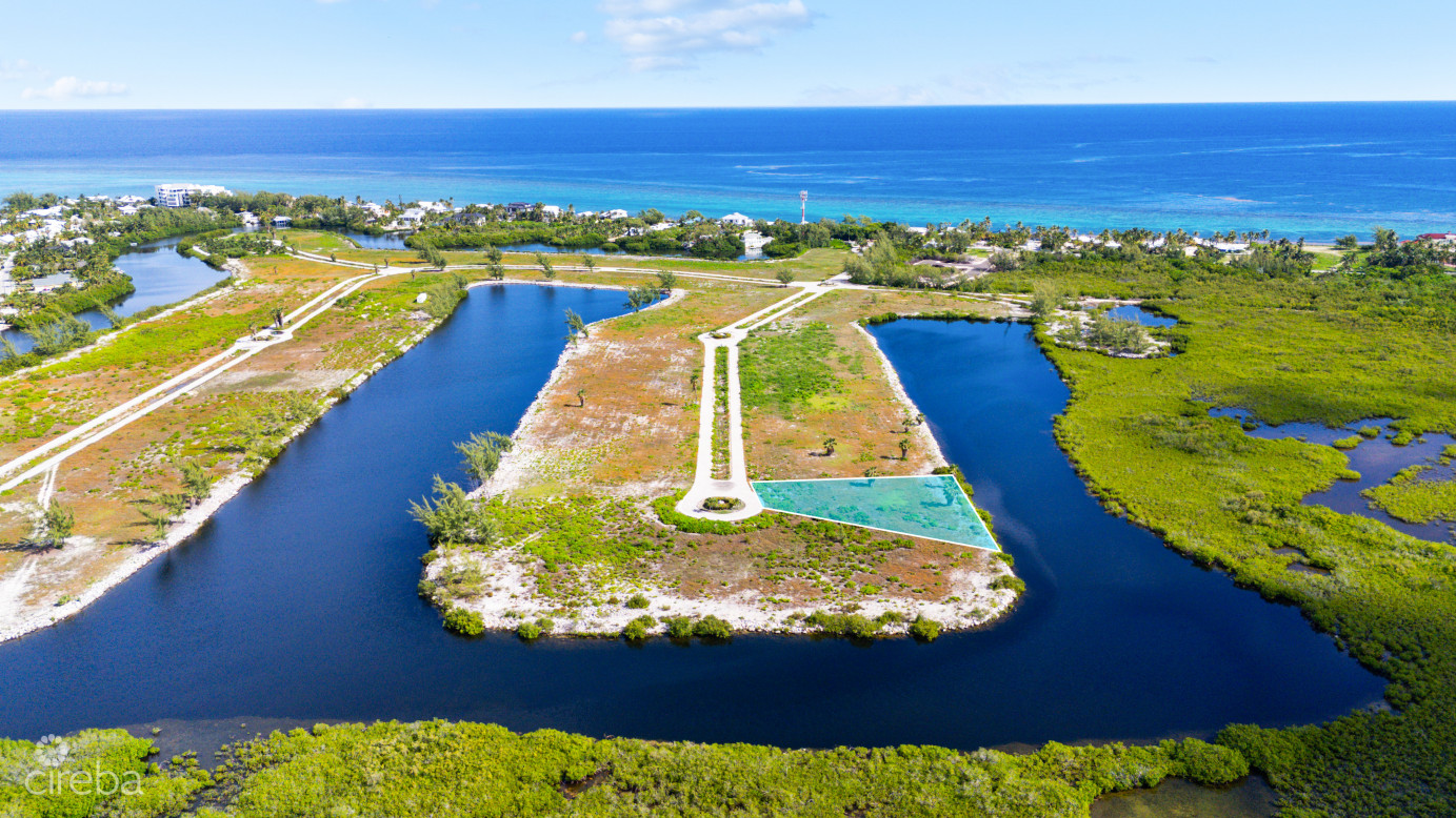 Peaceful Rum Point Canal Front Lot