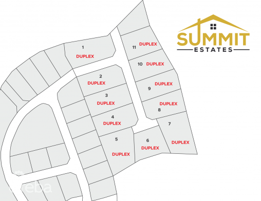 Summit Estates- Duplex Lot 10