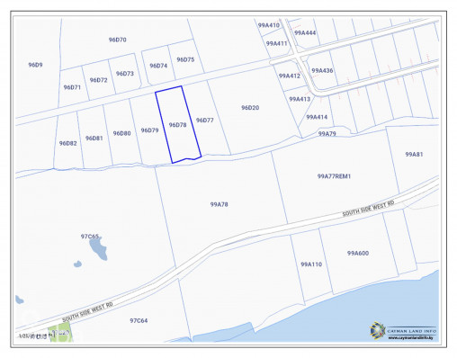 Brac Bluff Edge Land .85 Acre