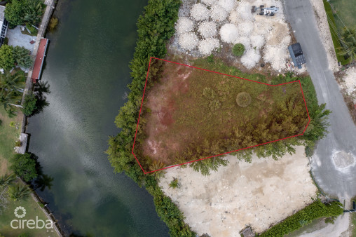 0.33 Acre Canal Front Land On Sweetleaf Close