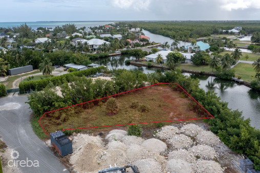 0.33 Acre Canal Front Land On Sweetleaf Close