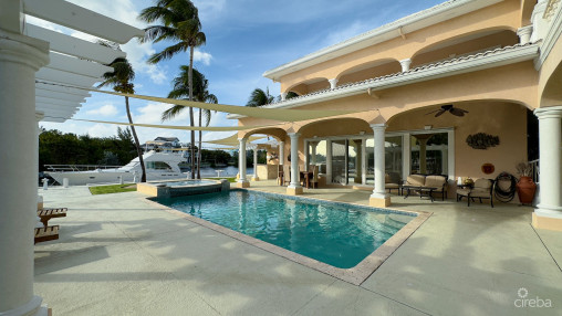 Yacht Club Canal Front Home