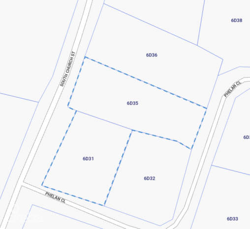0.5 Acre Multi-parcel Opportunity On South Church Street