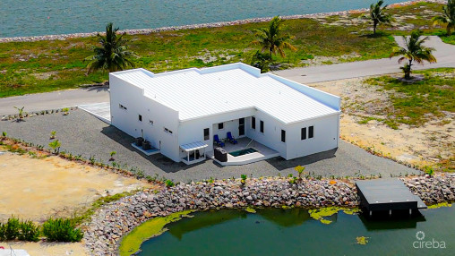 The Channels Canal Front Home - New Construction!