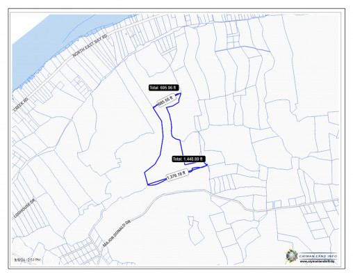 20 Acres Brac Bluff Land