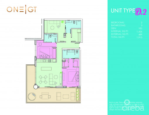 Onegt Residences - Unit 723