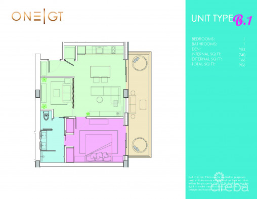 Onegt Residences - Unit 623
