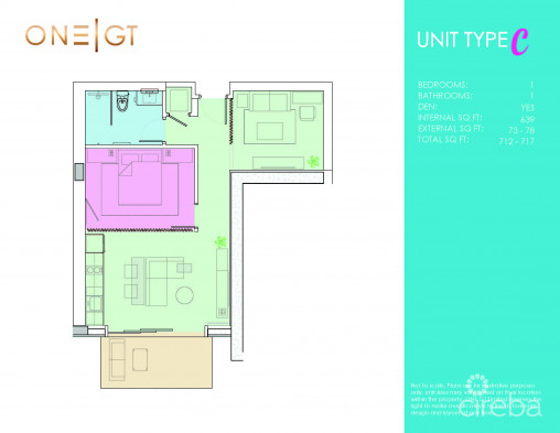 Onegt Residences - Unit 608