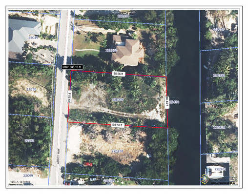 Red Bay Abbey Way Canal Front House Lot