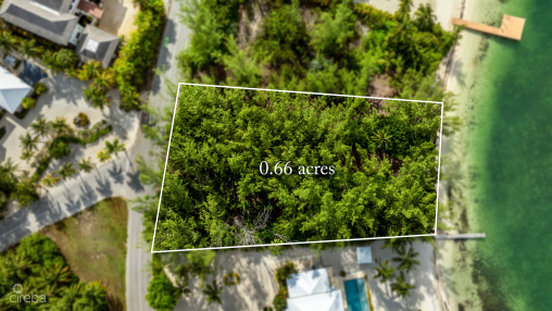 Cayman Kai 0.66 Acre, Prime Beachfront Land