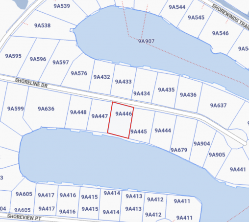 The Shores Canal Front Lot