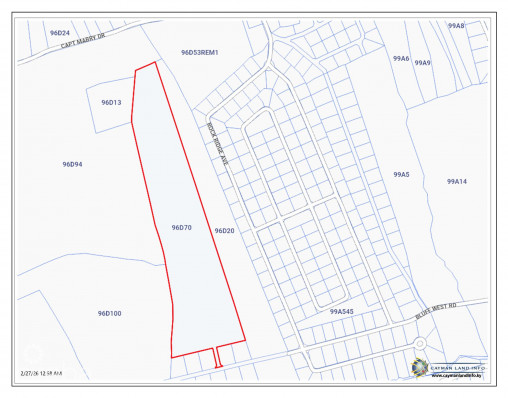 Brac Bluff Land  18.8 Acres-prime Investment Property