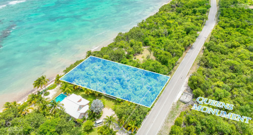 Rarely Available: Prime 0.52 Acre Oceanfront Parcel On Queen's Highway