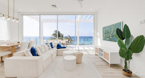 Oceanfront Penthouse- Stunning New 3 Bed- Sunset Point
