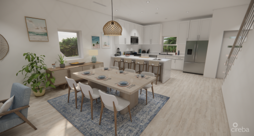 Conch Point Landing Unit 5  Three-level Townhome With Rooftop Terrace