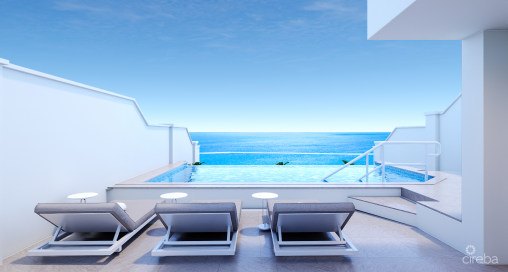 #1003 Sky Villa Three Aqua Bay On A Flawless Stretch Of Seven Mile Beach, Approved Planning